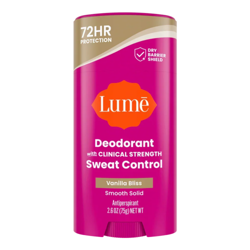 Lume Sweat Control Solid Deodorant Vanilla Bliss